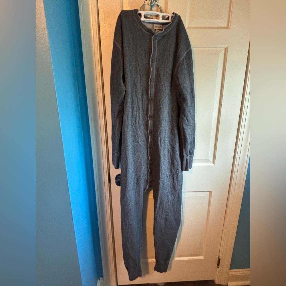L.L. Bean Wool-Blend Two-Layer Union Suit